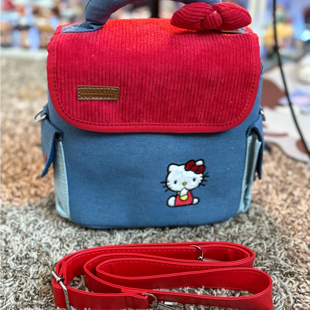 Sanrio Red and Blue Kids Bag
